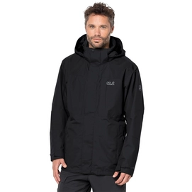 Jas Jack Wolfskin Men Echo Peak Flex Black