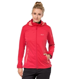 Jas Jack Wolfskin Women Cusco Valley Tulip Red