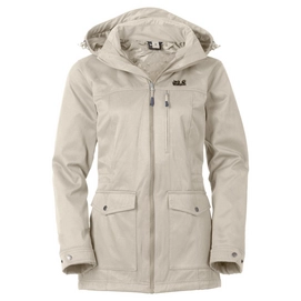 Winterjas Jack Wolfskin Beluga Bay Women Light Sand