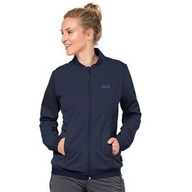 Jas Jack Wolfskin Women Green Valley Midnight Blue