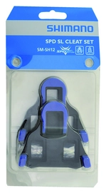 Schoenplaatje Shimano SPD-SL SM-SH 12 Blauw 2 (2-delig)