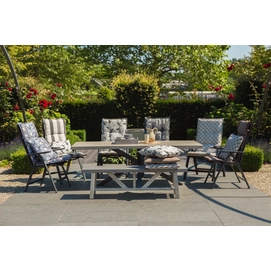 Tuinkussen Hartman Birdy Grey Hoge Rug