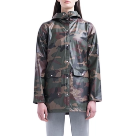 Jas Herschel Supply Co. Women's Rainwear Parka Woodland Camo