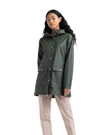 Jas Herschel Supply Co. Women's Rainwear Parka Dark Olive
