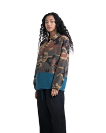 Jas Herschel Supply Co. Women's Voyage Coach Woodland Camo/Deep Teal