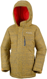 Jas Columbia Youth Alpine Free Fall GoldenYellow Texture Print