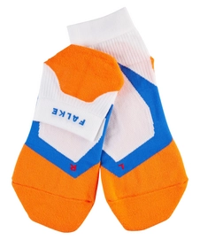 Hardloopsokken Falke RU4 Cushion Short Men White Orange