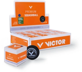 Squashbal Victor Blauwe Stip (12 stuks)
