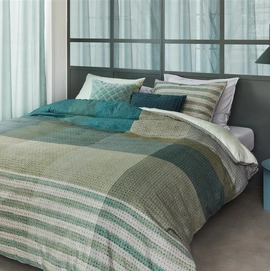 Dekbedovertrek Beddinghouse Raffia Green Satijn