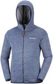 Vest Columbia Men Boubioz Hooded Full Zip Fleece Collegiate Navy