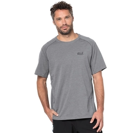T-Shirt Jack Wolfskin Men Hydropore XT Alloy