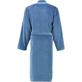 Badjas Cawö 1832 Kimono Men Blauw