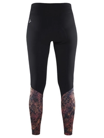 Fietsbroek Craft Velo Thermal Tights Women Black P Net Panic