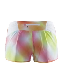 Sportbroek Craft Focus 2.0 Race Shorts Women White P Faded Multi