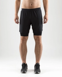Sportbroek Craft Men Delta 2.0 2 In 1 Shorts Black Pump