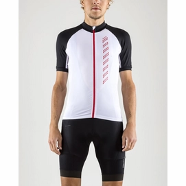 Fietsshirt Craft Men Velo Jersey 2.0 White Black