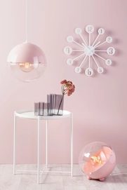 Wandklok Koziol Pinball Cool Grey