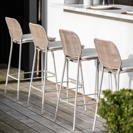 2---2023 M&L fibre aluminium Ferron high dining chair
