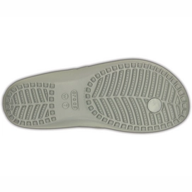 Damesslipper Crocs Kadee II Flip Silver