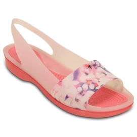 Sandaal Crocs Colorblock Soft Floral Flat