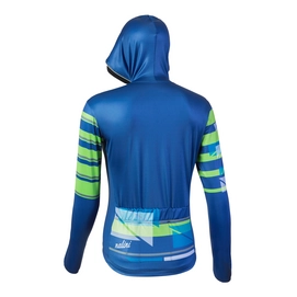 Fietsshirt Nalini Affascinante Dames Blauw/Groen