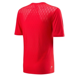 Tennisshirt HEAD Perf Crew Shirt Men Red