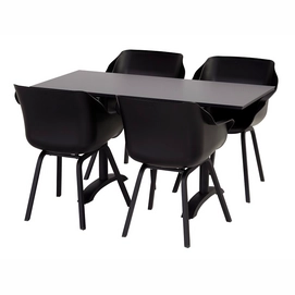 Tafel Hartman Sophie Studio Bistro Flip 138 x 68 Zwart