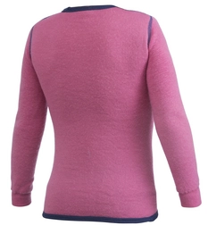 Ondershirt Woolpower Kids Crewneck 200 Rose