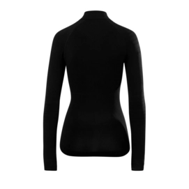 Skipully Falke Women Zipshirt T Black