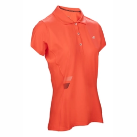 Polo Babolat Core Club Women Fluo Red