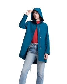 Jas Herschel Supply Co. Women's Classics Fishtail Parka Deep Teal