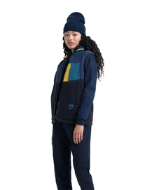 Bodywarmer Herschel Supply Co. Women's Guide Fleece Sherpa Vest Peacoat/Black