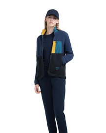 Vest Herschel Supply Co. Women's Guide Fleece Sherpa Full Zip Peacoat/Black