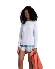 T-Shirt Herschel Supply Co. Women's Long Sleeve Tee Bright White