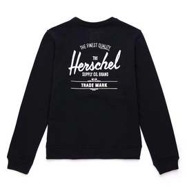 Trui Herschel Supply Co. Women's Crewneck Classic Logo Black White