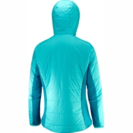 Jas Salomon Women Drifter Mid Hoodie Blue Curacao Enamel Blue