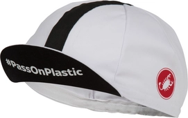 Pet Castelli Sky Cycling Cap 2 White Black TDF