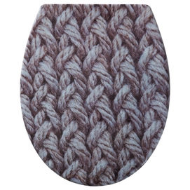 WC Bril Tiger Knitted Duroplast