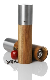 Peper- en zoutmolen AdHoc Acacia Goliath Bruin RVS 20 cm
