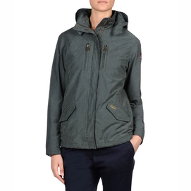 Veste d'Hiver Napapijri Adamus Grey Green Women
