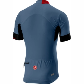 Fietsshirt Castelli Men Aero Race 4.1 Solid Jersey FZ Light Steel Blue