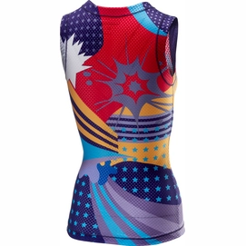 Fietsshirt Castelli Women Pro Mesh Sleeveless Multicolor Purple