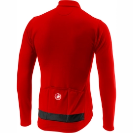 Fietsshirt Castelli Men Puro 3 Jersey Full Zip Red