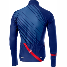 Fietsshirt Castelli Heren Cielo Jersey FZ Ceramic Blue