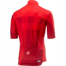 Fietsshirt Castelli Men Mid Weight Short Sleeve Jersey Red