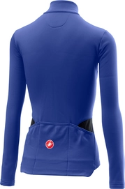Fietsshirt Castelli Women Sinergia Jersey Full Zip Lapis Blue