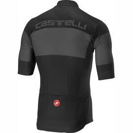 Fietsshirt Castelli Men Ruota Jersey FZ Light Black