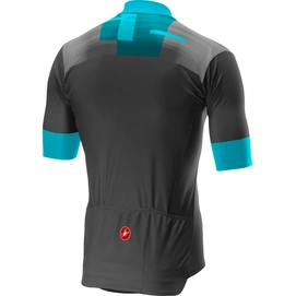 Fietsshirt Castelli Men A Bloc Jersey FZ Dark Gray