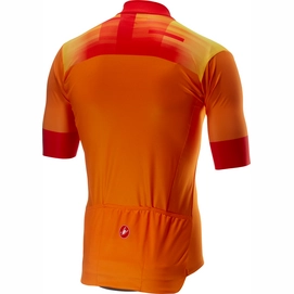 Fietsshirt Castelli Men A Bloc Jersey FZ Orange