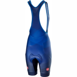 Fietsbroek Castelli Women Tabularasa Bibshort Onda Blue